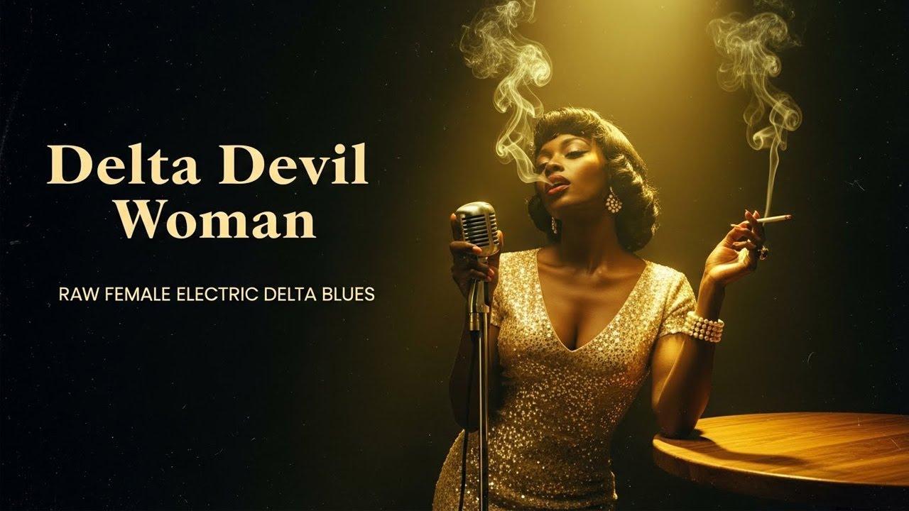Delta Devil Woman | Raw Vintage Female Electric Delta Blues (1950s Southern Juke Joint)