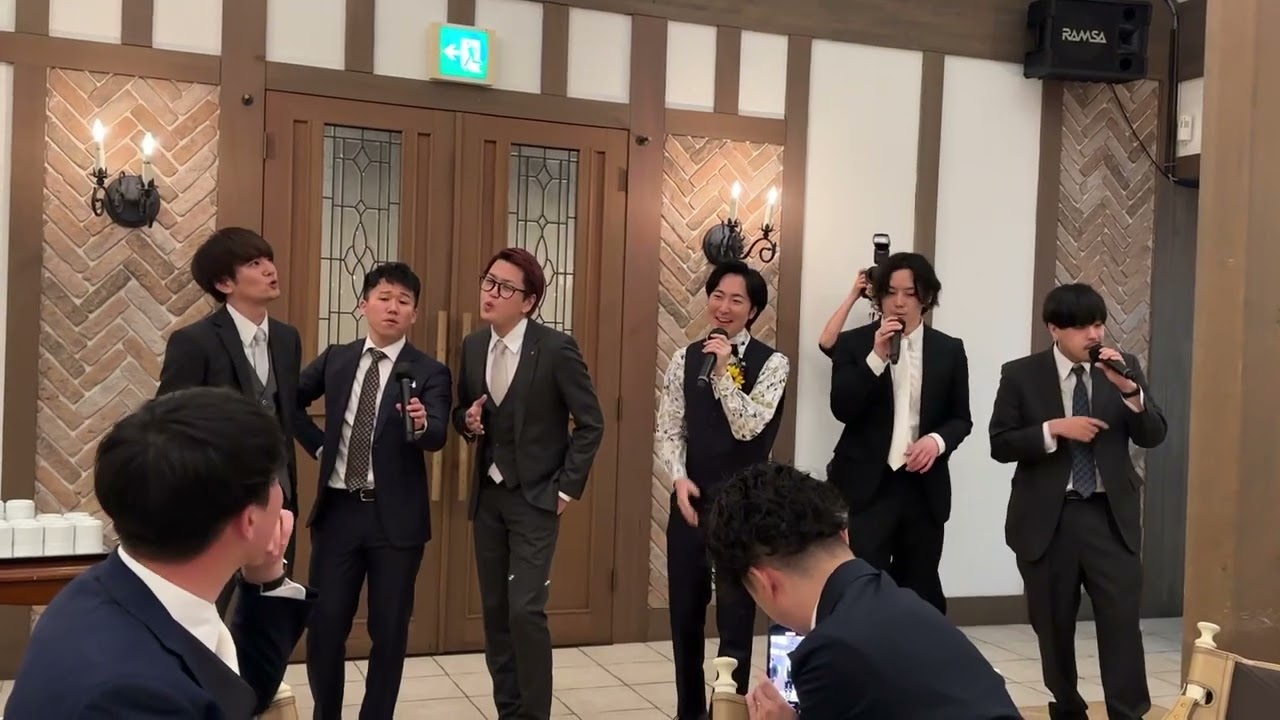 【結婚式アカペラ】「愛しのエリー / サザンオールスターズ」 acapella covered by 背徳の薔薇