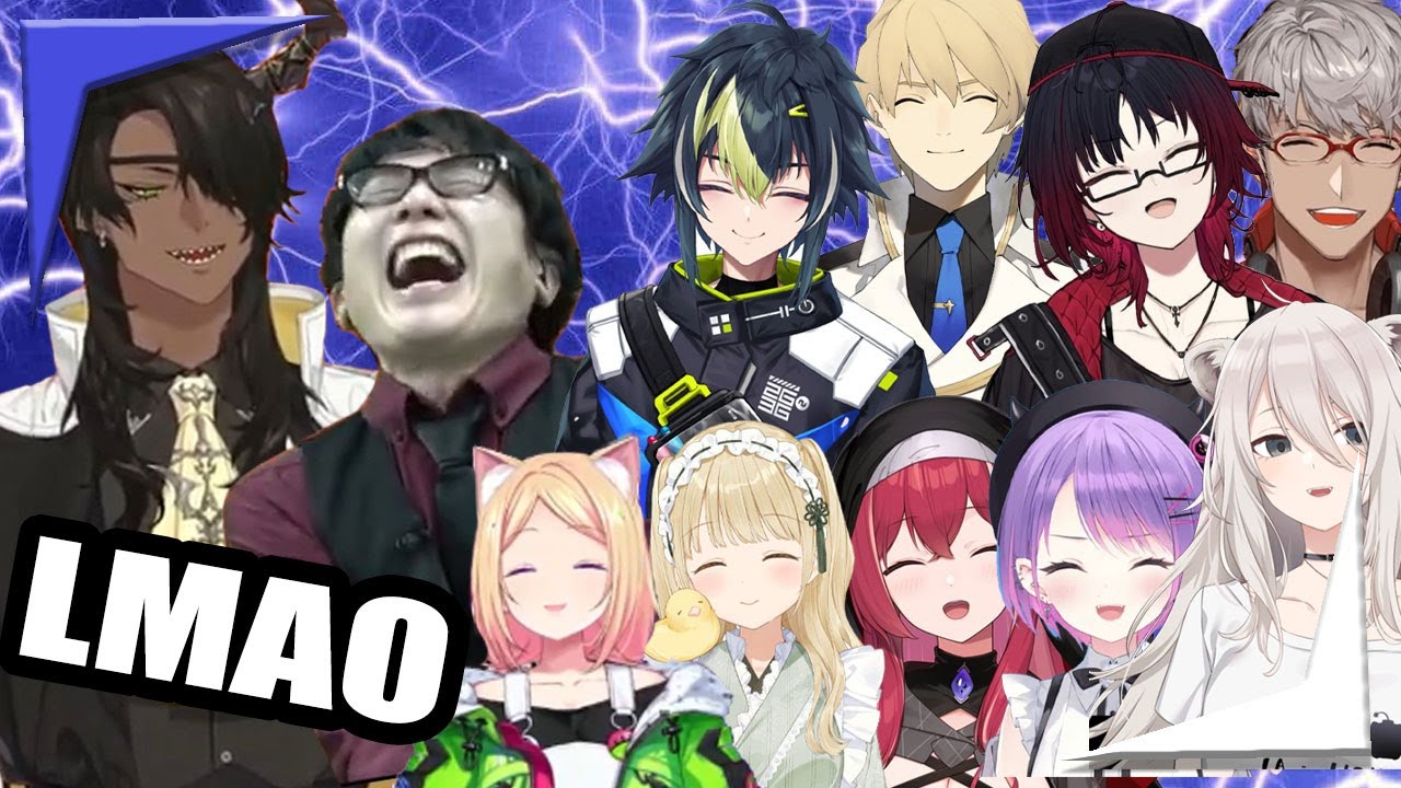 Everyone reacting to the commentators getting electrocuted on Street Fighter tournament【EngSub】