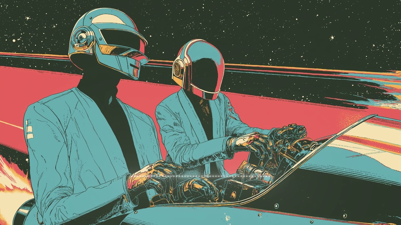 Daft Punk Breaking Atmosphere Funk🪩🤖 | Chill Disco, Electro Funk, Retro Groove Playlist