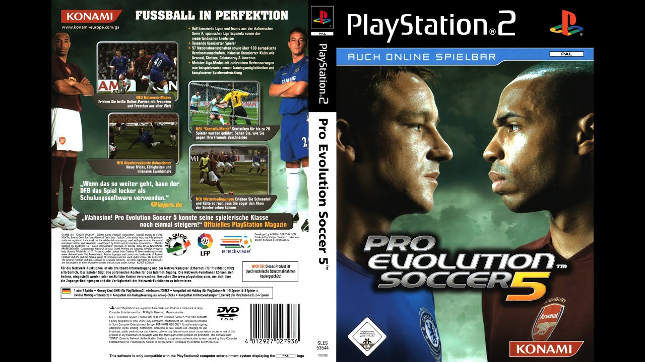 #05 Playstation 2   Pro Evolution Soccer 5 ou Winning Eleven 9