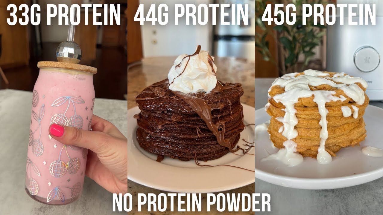 5 High Protein, Low Calorie Breakfast Recipes Without Protein Powder