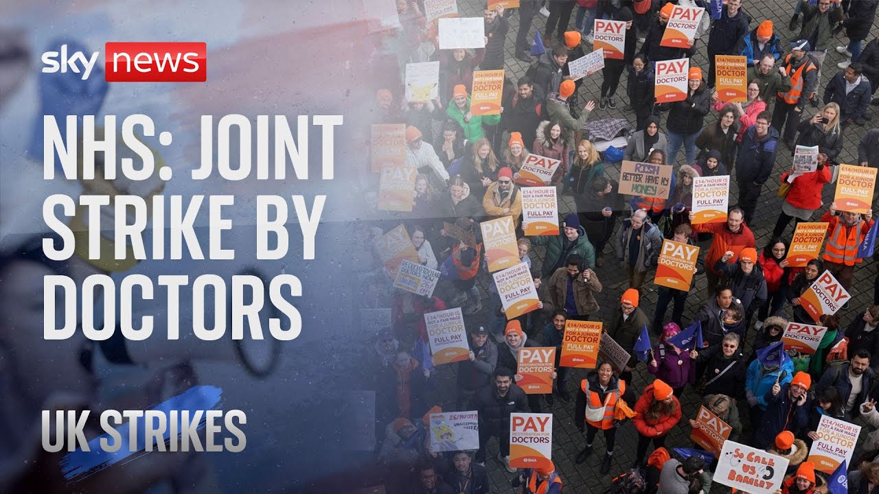 NHS: Patients warned of extreme disruption after doctors join strike