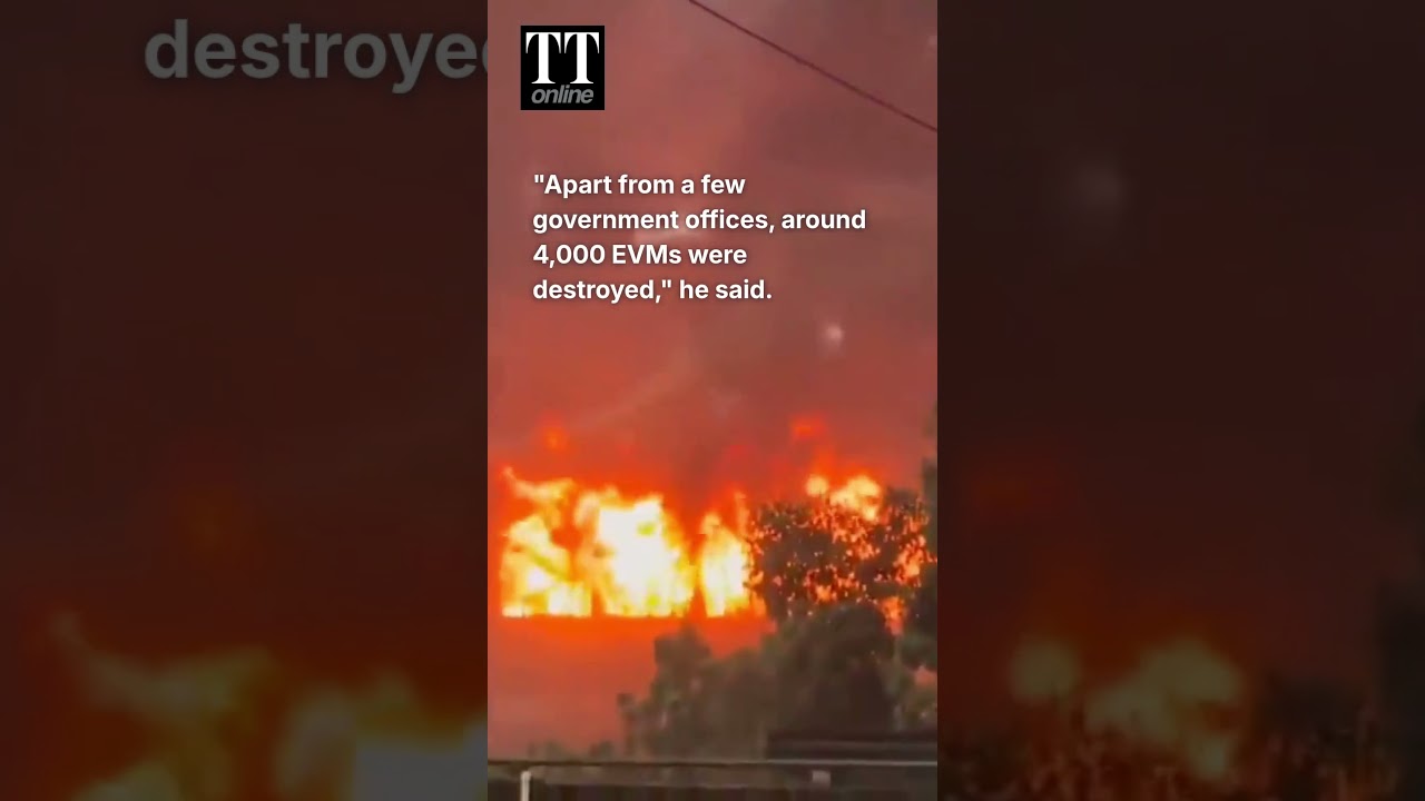 Kolkata Fire Destroys 4,000 EVMs, Raises Questions Over How Blaze Spread