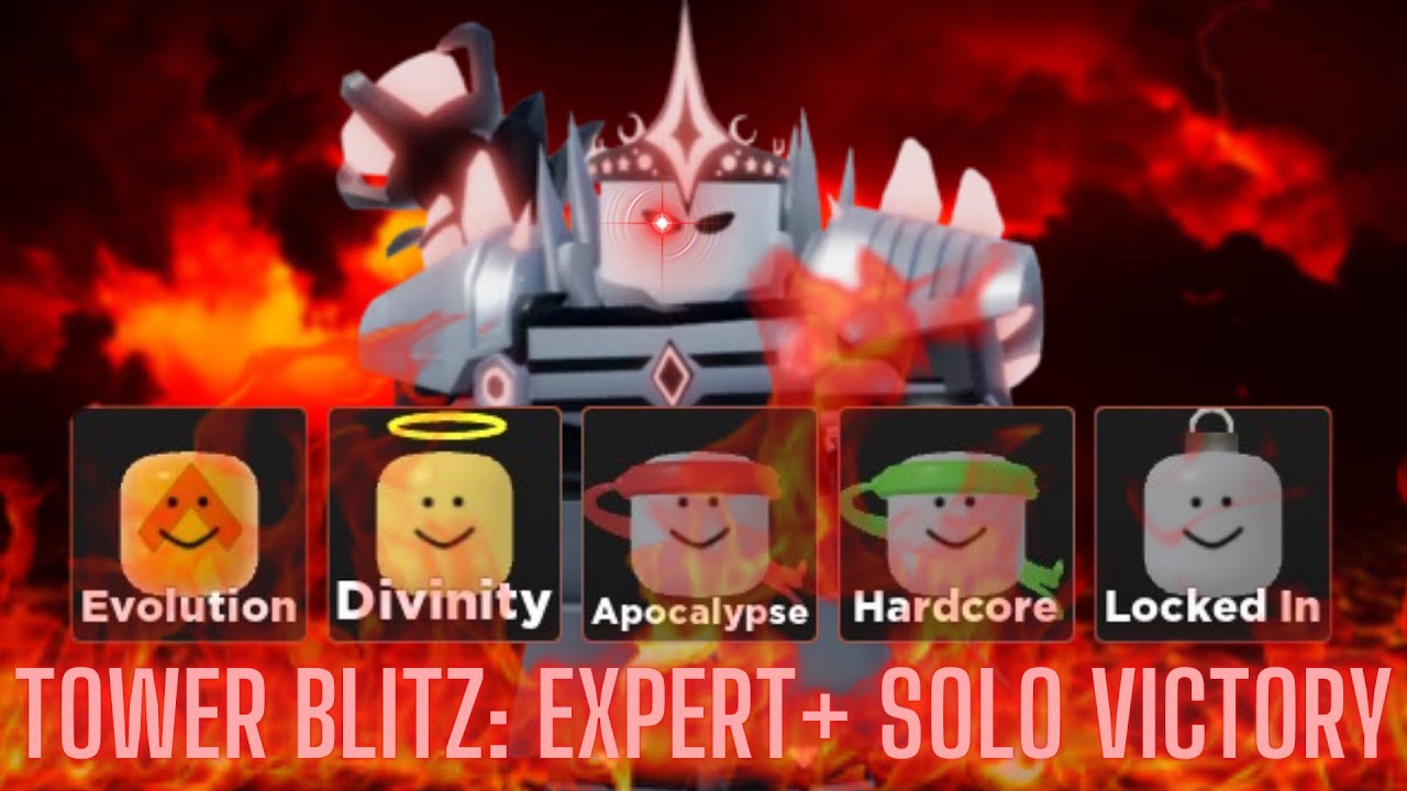 Expert+ Solo VICTORY | Tower Blitz (Roblox)