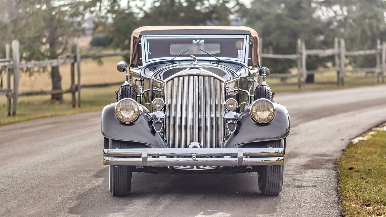Pierce Arrow Twelve Convertible Coupe Roadster 1242 1933