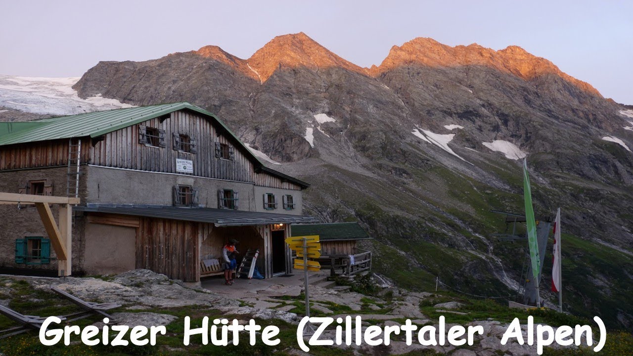 Greizer H&uuml;tte (2227m, Zillertaler Alpen) - Tirol, &Ouml;sterreich