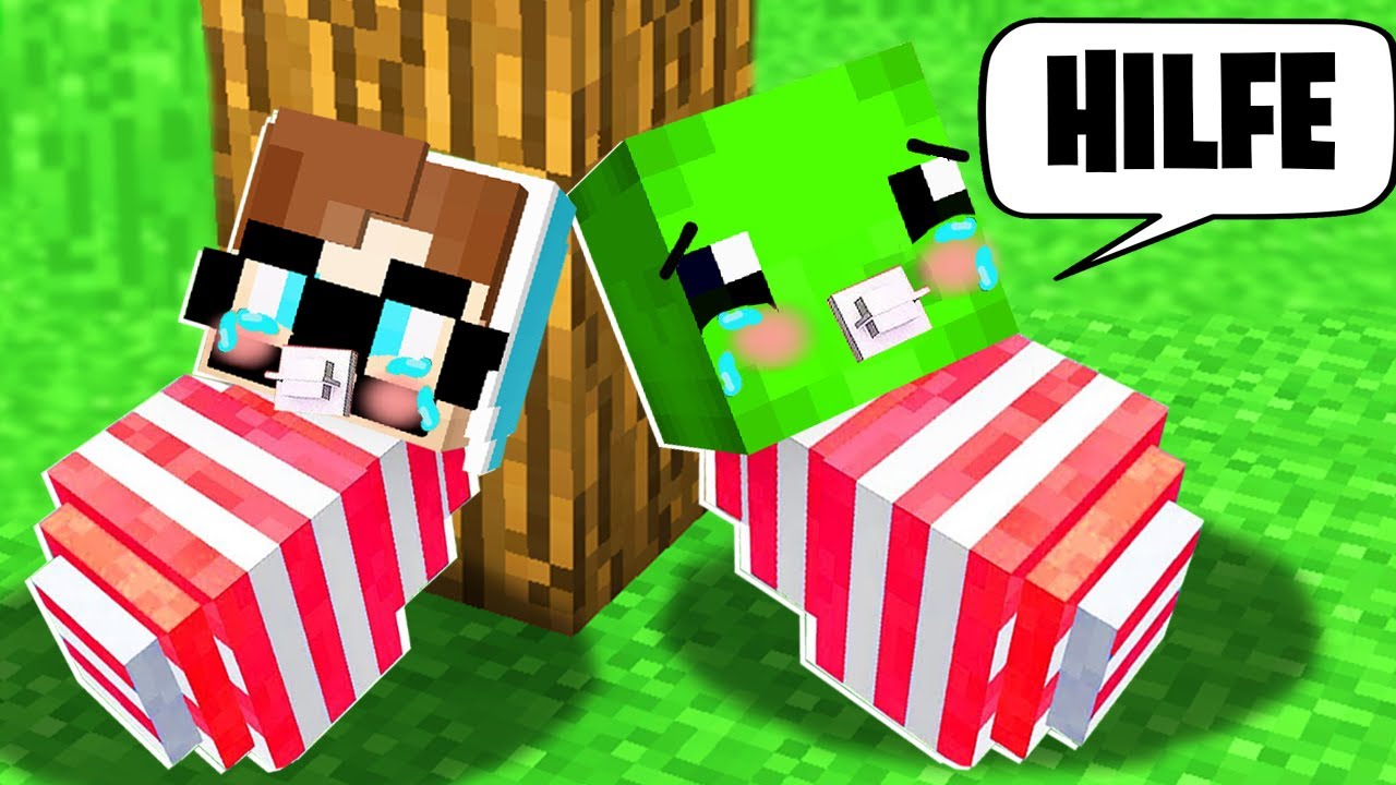 WIR werden als BABYS AUSGESETZT 😰 in Minecraft!
