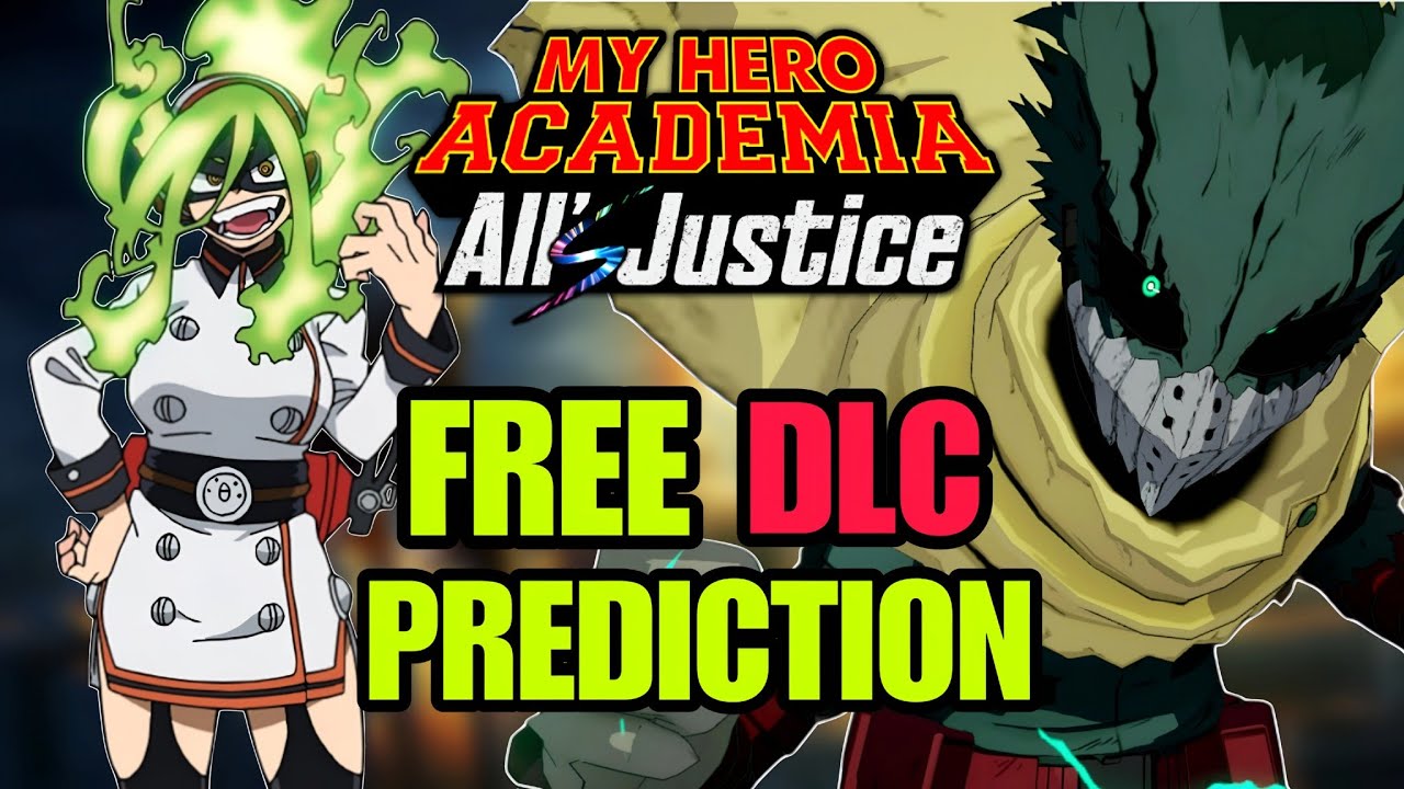 Прогнозы по бесплатным DLC для My Hero Academia (персонажи, арены, костюмы)