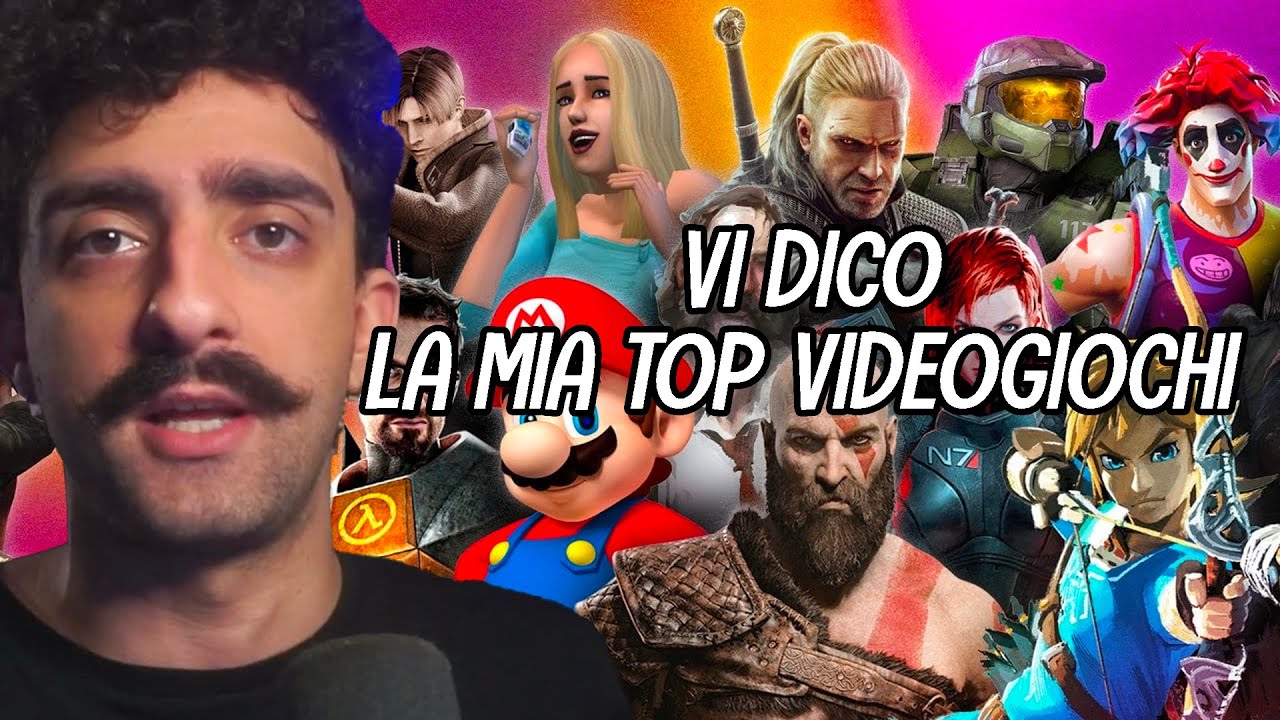 la mia TOP 10 VIDEOGIOCHI