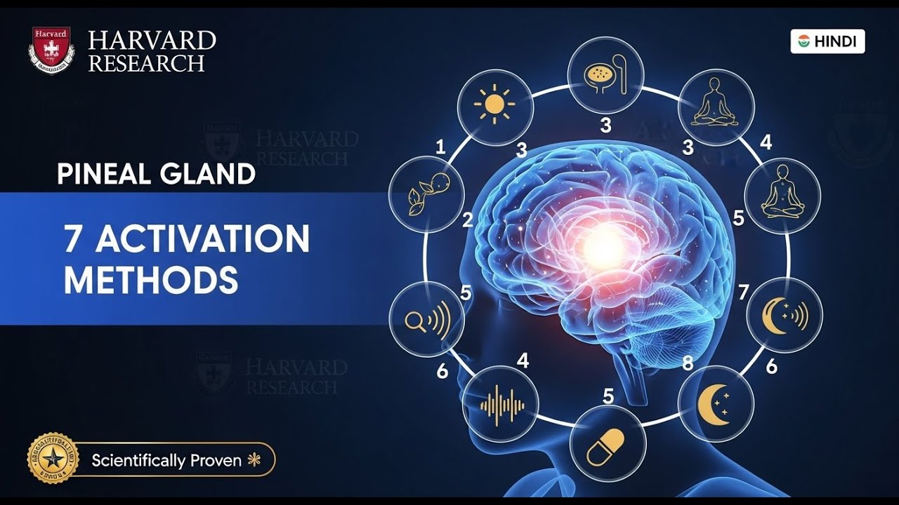Third Eye कैसे Activate करें? 7 Scientific Methods | Pineal Gland Activation Guide Hindi