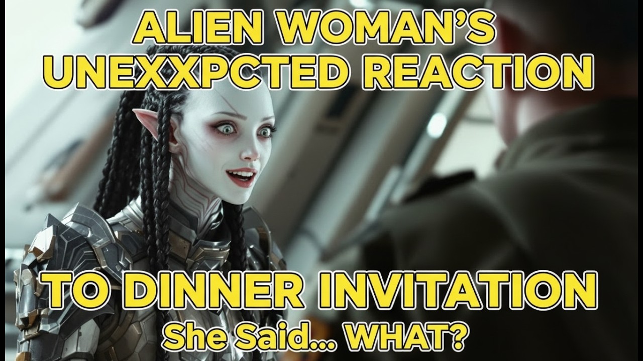 The Alien Woman’s Unexpected Reaction to a Human Invitation to Dinner