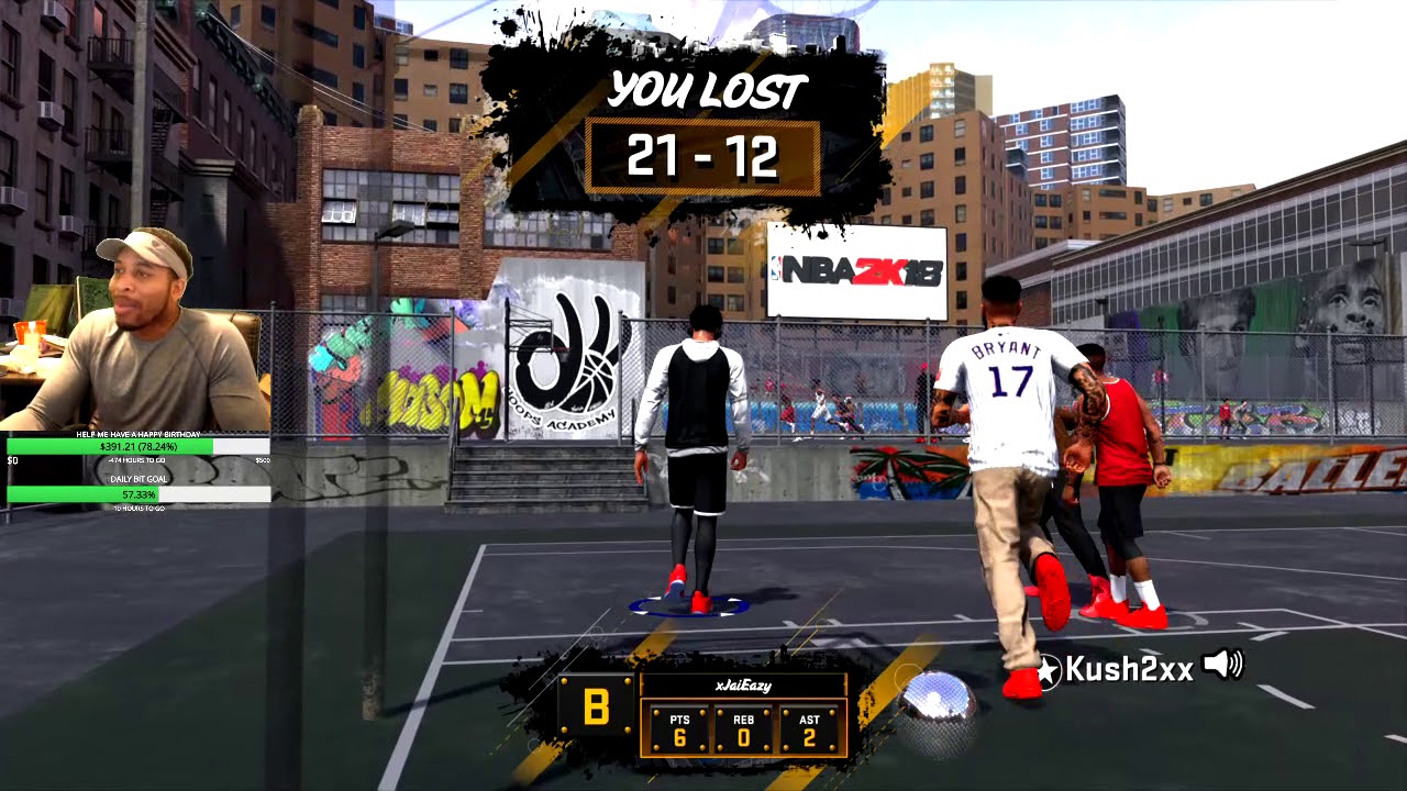 RAGING WITH RANDOMS - SELLING WITH CPU'S - NBA 2K18 PLAYGROIUND - WE'RE ALL TRASH LOL