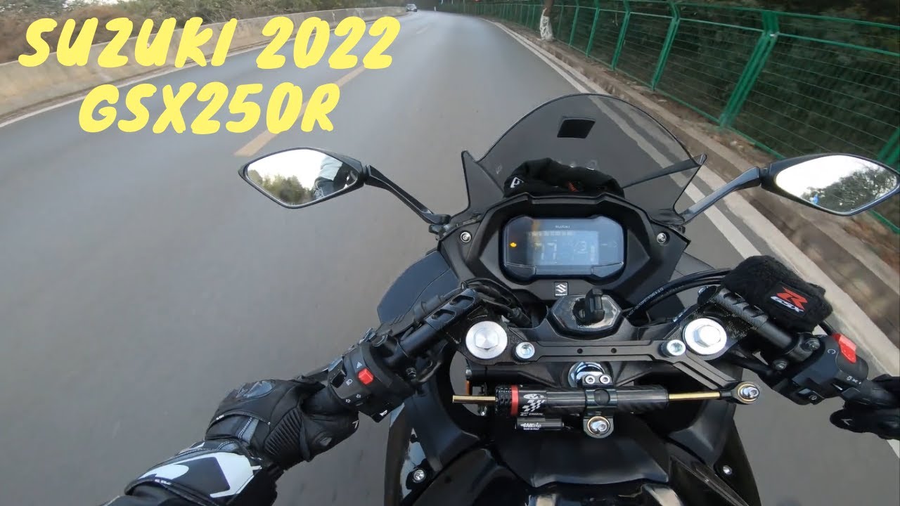 Suzuki 2022 GSX250R Pure sound | GSX250R Ride | GSX250R Top Speed