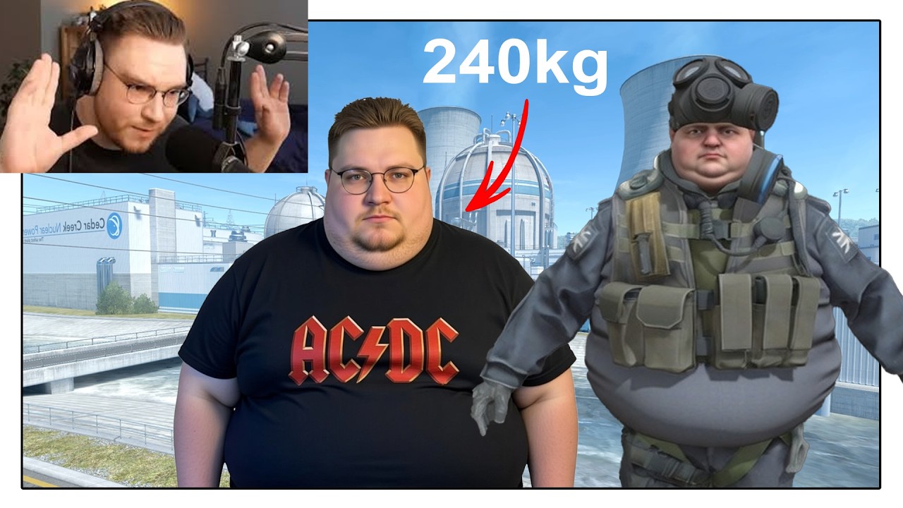WORLDS FATTEST CS2 PLAYER (240KG)