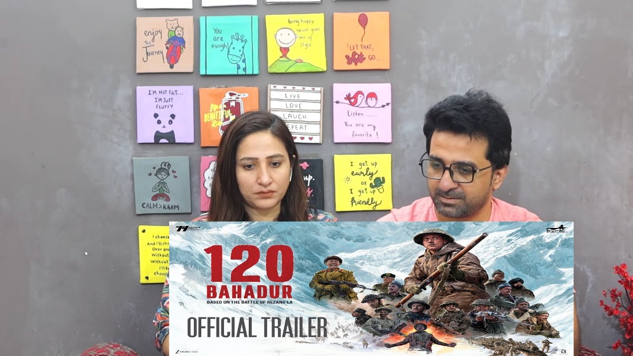 Pak Reacts to 120 Bahadur | Official Trailer | Farhan Akhtar | Raashii Khanna | 21st November