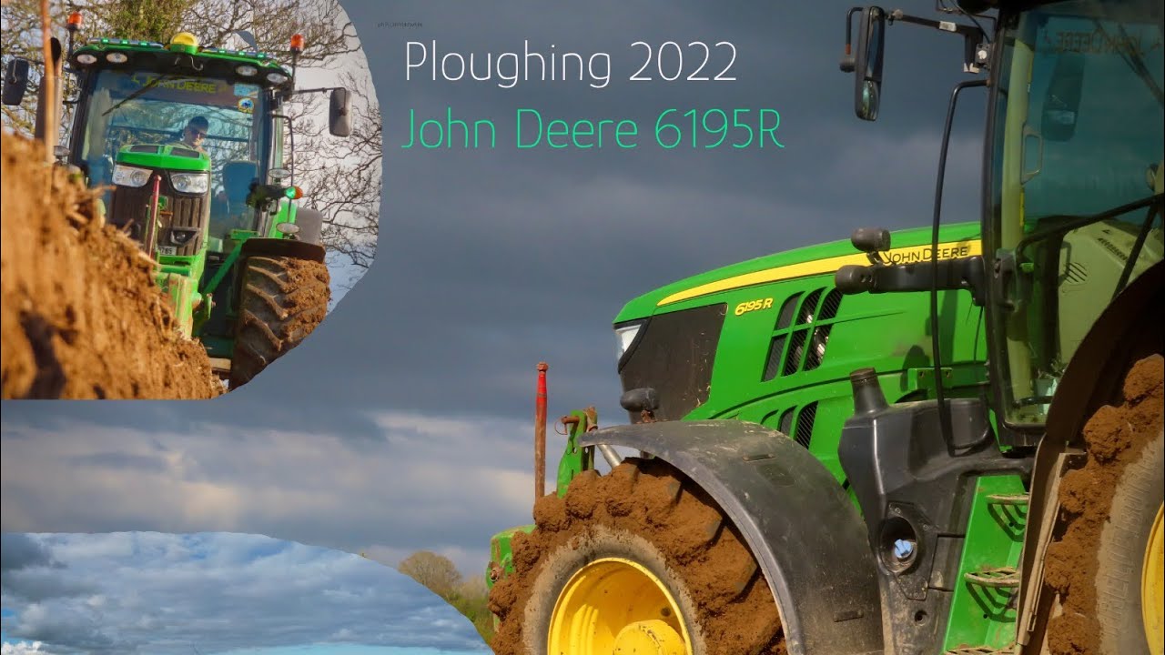 Ploughing 2022 ~ John Deere 6195R ~ Doyle Produce