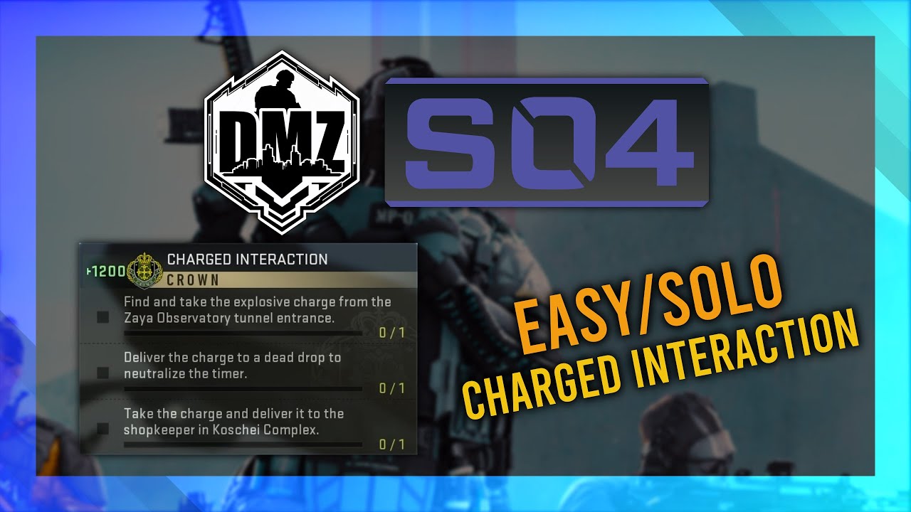 Charged Interaction (Crown) GUIDE | DMZ Season 4 Mission Guide | Vondel Guide
