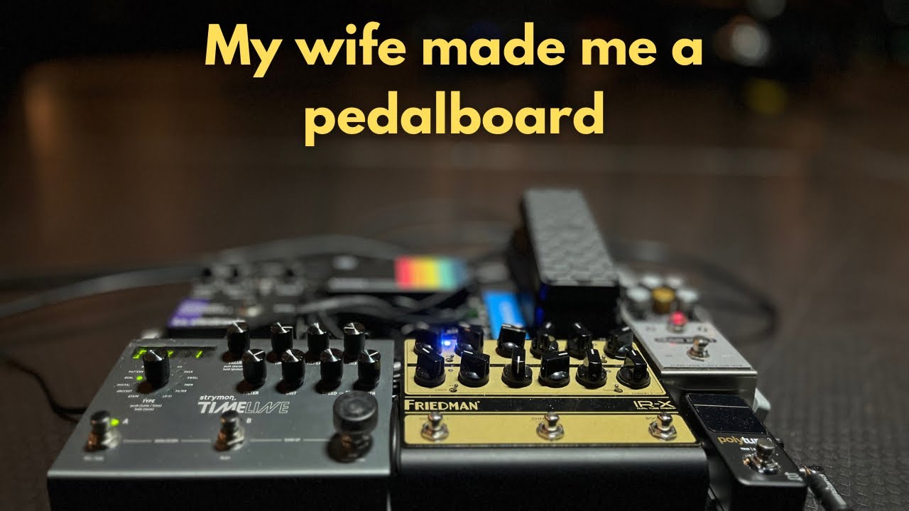 Friedman IR-X based pedalboard
