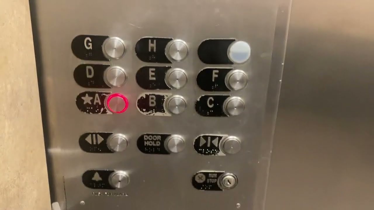 Elevator at the Bristol health hospital in Bristol Connecticut
