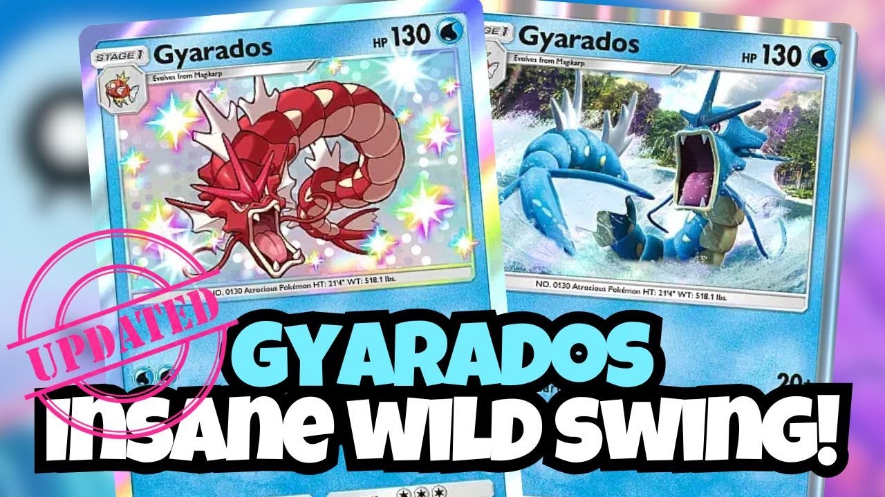 Gyarados Wild Swing Consistency Upgrade no ex | Mega Rising | Pokemon TCG Pocket