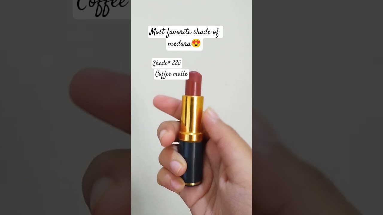 medora lipstick coffee matte shade 
