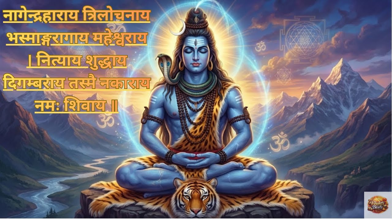 पञ्चाक्षर स्तोत्रम् | Namah Shivaya | Powerful Lord Shiva Chant