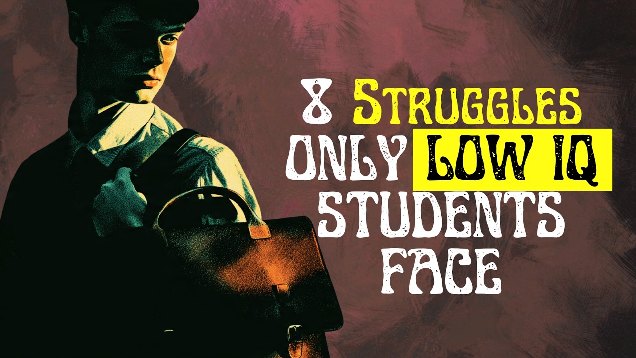 8 Struggles Only Low IQ Student Face | The Backbencers Stress (Psychology Explains)