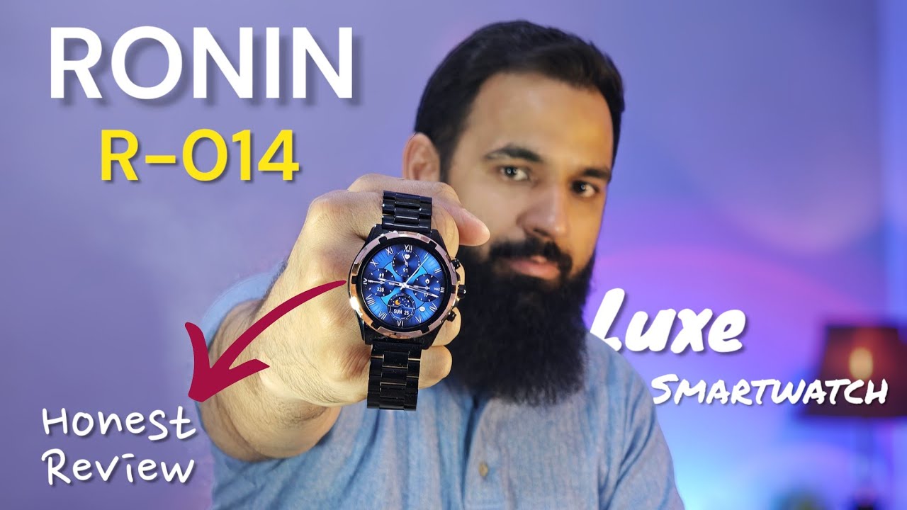 Ronin R014 Luxe Smartwatch review and unboxing video | Is Ronin R-014 watch really worth the hype?