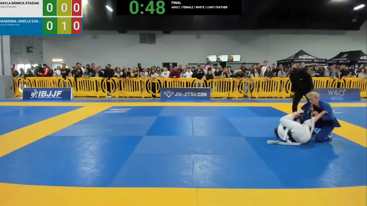 IBJJF Miami Winter Open Female White Light Feather Final 