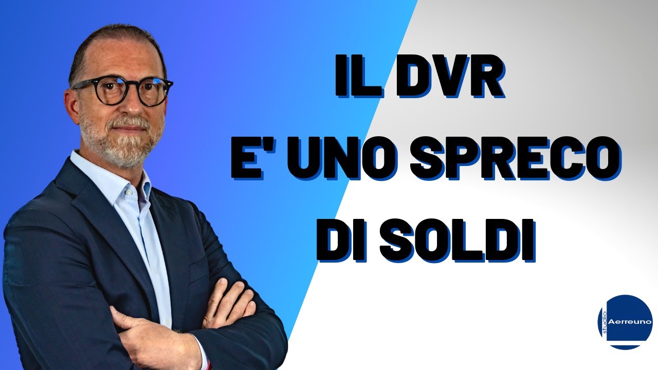 Documento di  valutazione dei rischi: è solo uno spreco di soldi #sicurezza