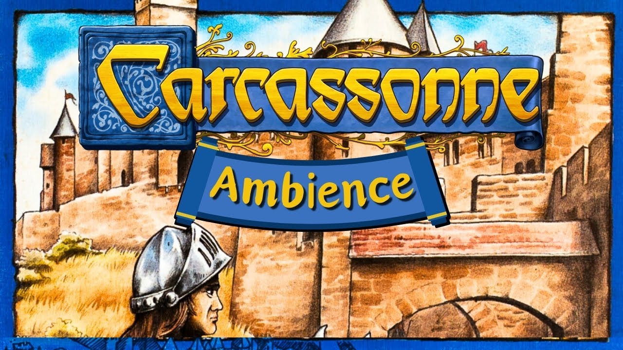 Carcassonne Music | Board Game Illustration-Showcase with Castle Scenes, Medieval Music and Sounds
