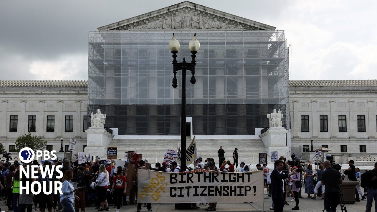 Supreme Court hears Trump’s challenge to birthright citizenship and judicial constraints