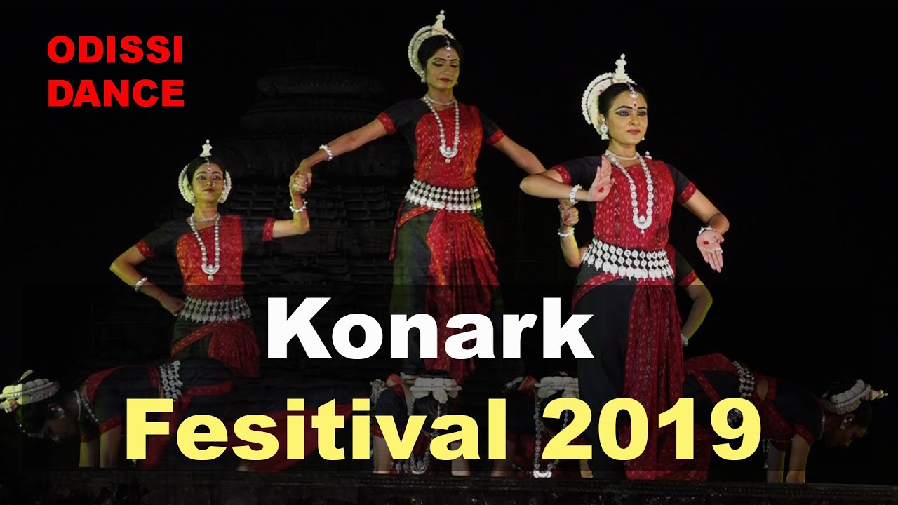 Odissi dance at konark Dance Festival 2019 Perform By Srjan Group// Konark Festival 2019
