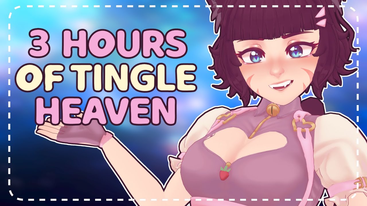 ꒰ASMR꒱🐾 Catgirl Tingles To Wash away Your Anxieties 😴