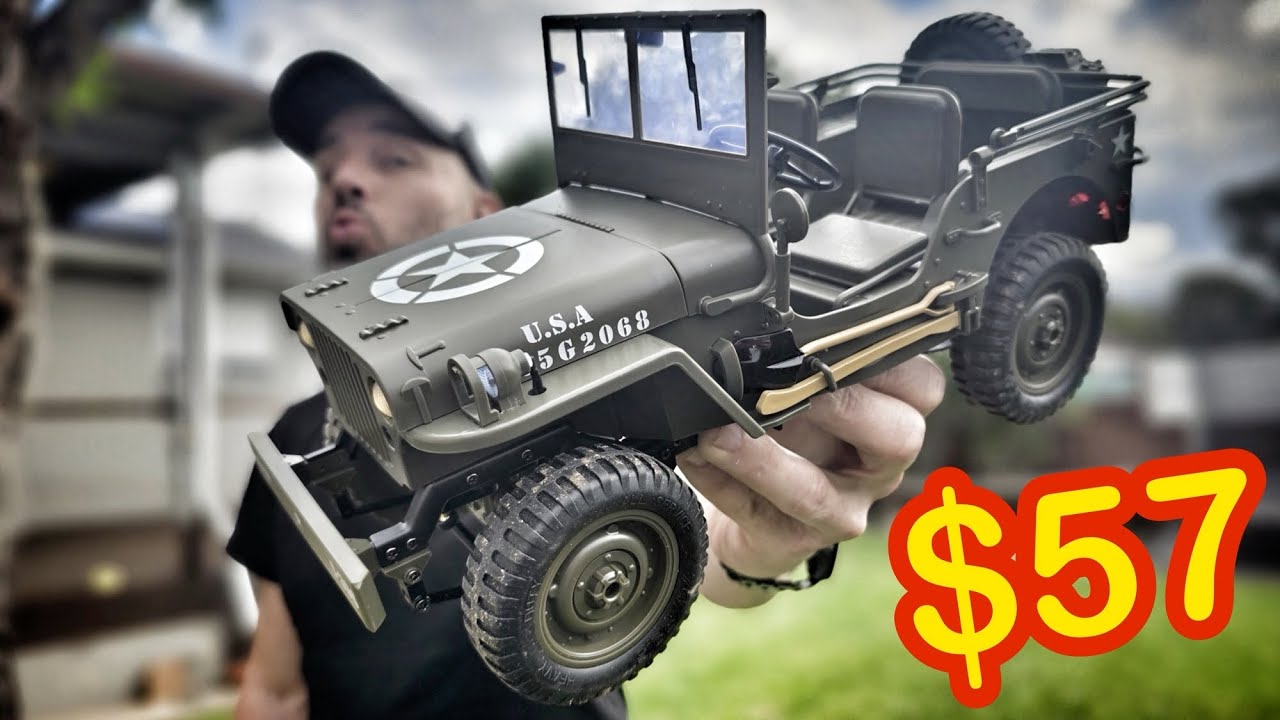 ONLY $57 FOR A 1/10 RC JEEP WILLYS! IS THIS THE BEST VALUE RC CAR?