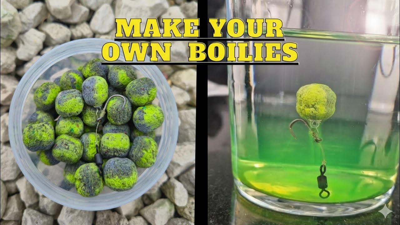 How To Make Your Own Boilies (Homemade Pop Up Boilies)