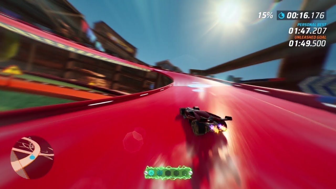 {Hot Wheels Unleashed 2} Spiders on the Green Extreme Time Trial (Drifter Version | 1:46.790)