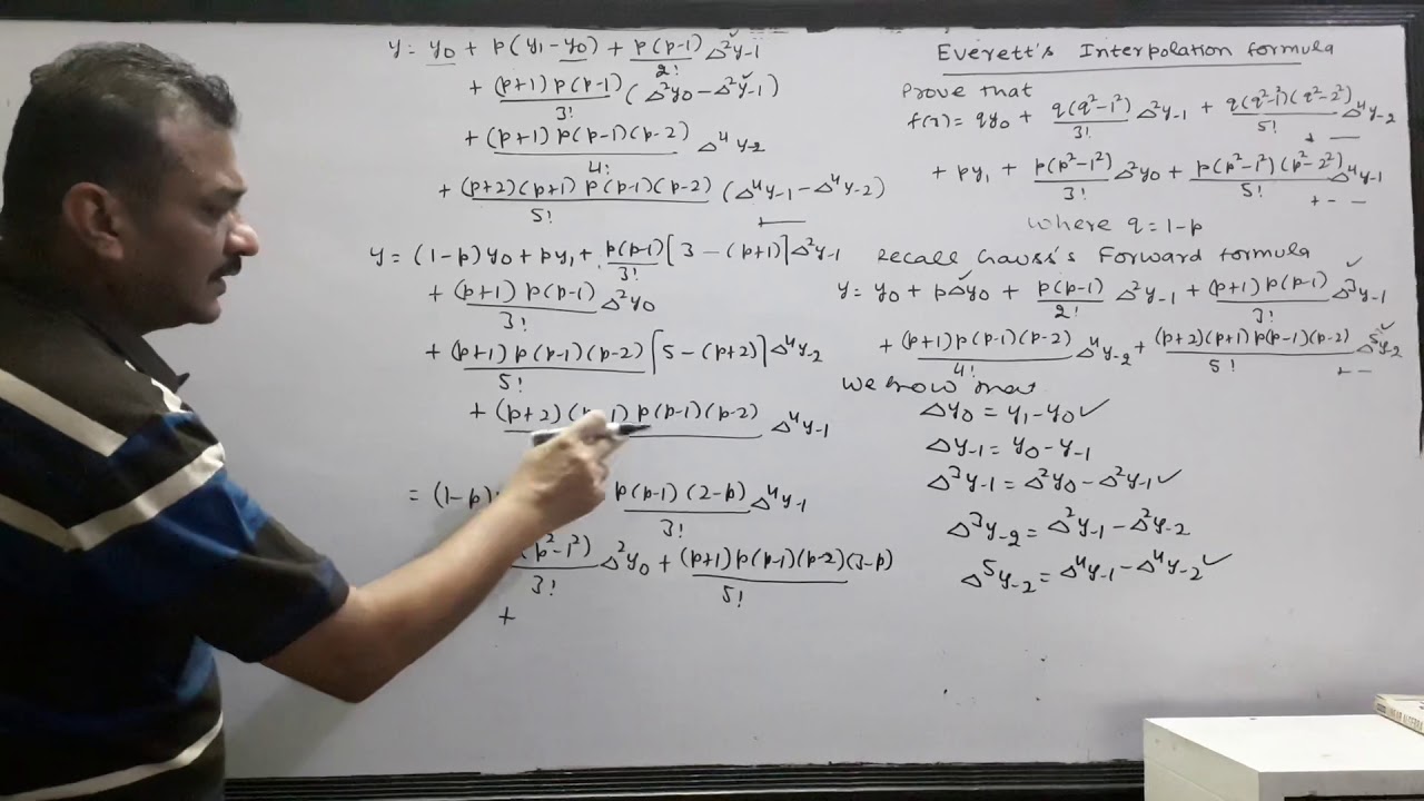 Everett’s Interpolation Formula ( lecture- 4)