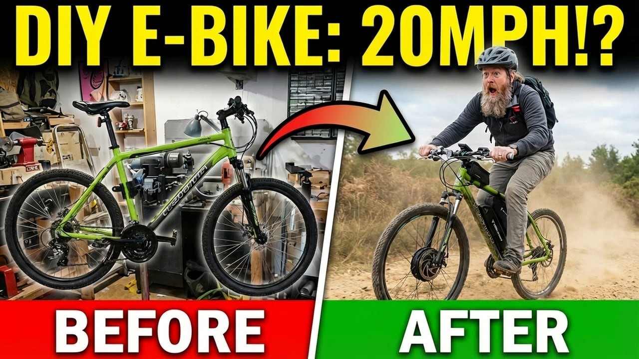 DIY E-Bike Conversion Kit: YOSE Power Build & Review