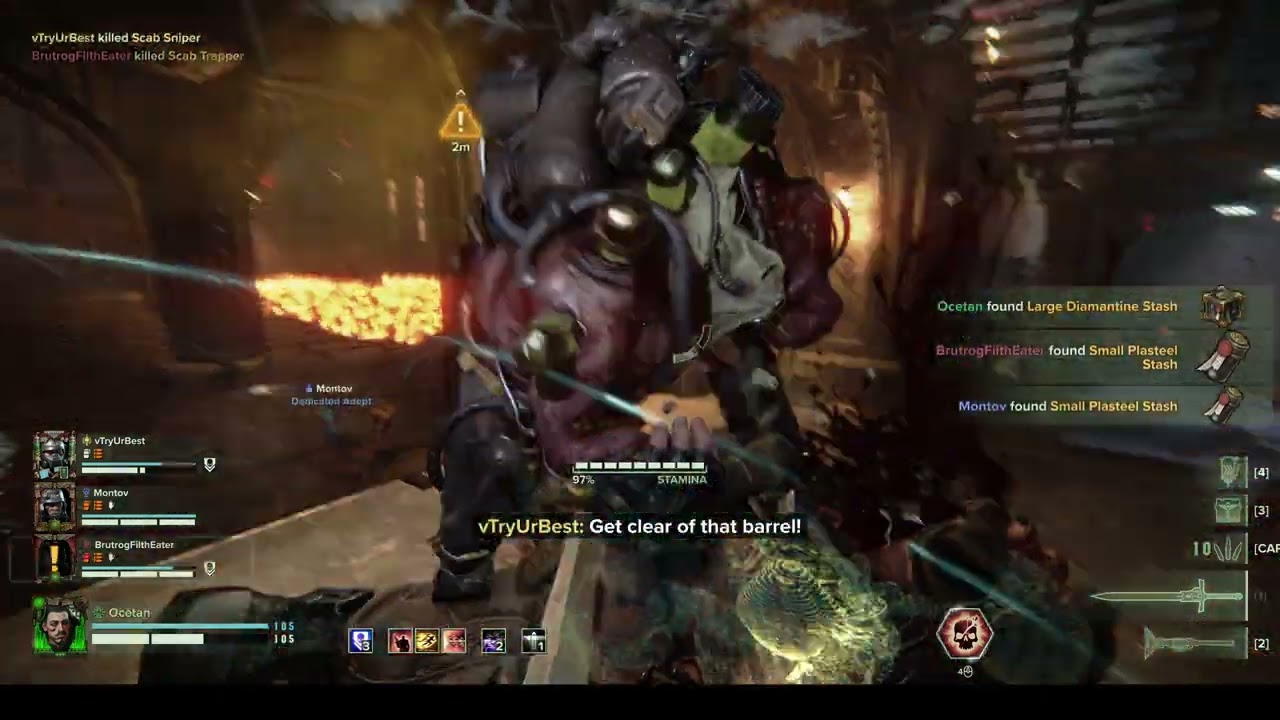 1st showcase | Darktide grim protocols update