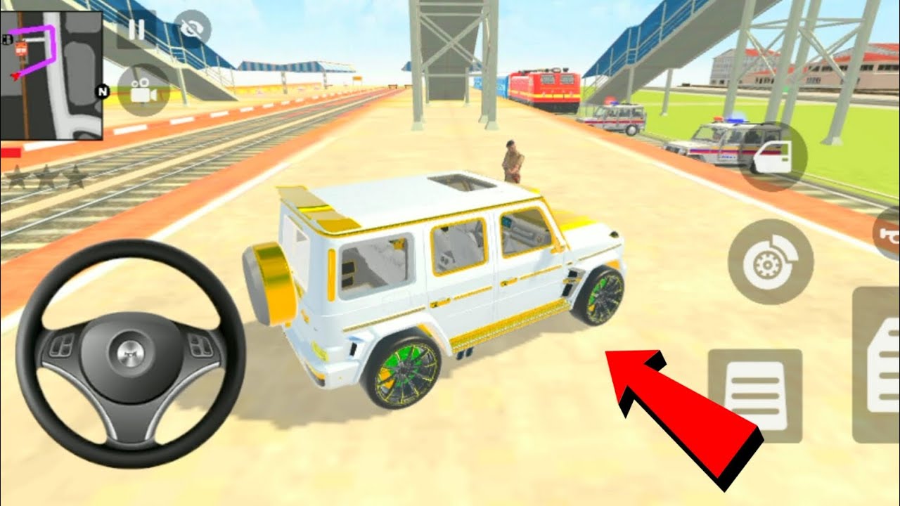 Jack Ne G-wagon Ko Railway Station Par Chada Diya 😲 || Ultimate Car Collection in Indian GTA Game 