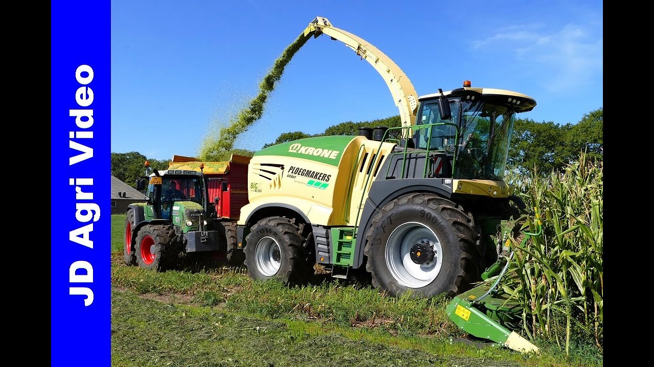 Maishakselen | Krone BigX 680 + Fendt | 2019 | Ploegmakers De Rips | Harvesting maize | Maish&auml;ckseln