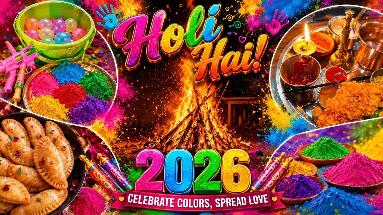 Holika Dahan vlog 2026 ✨