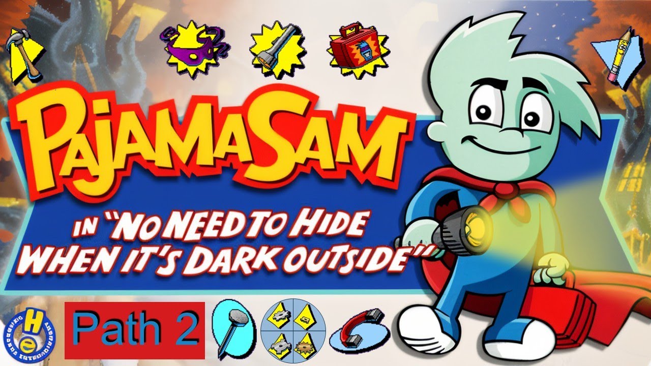 Pajama Sam: No Need to Hide When It's Dark Outside Walkthrough - Path 2