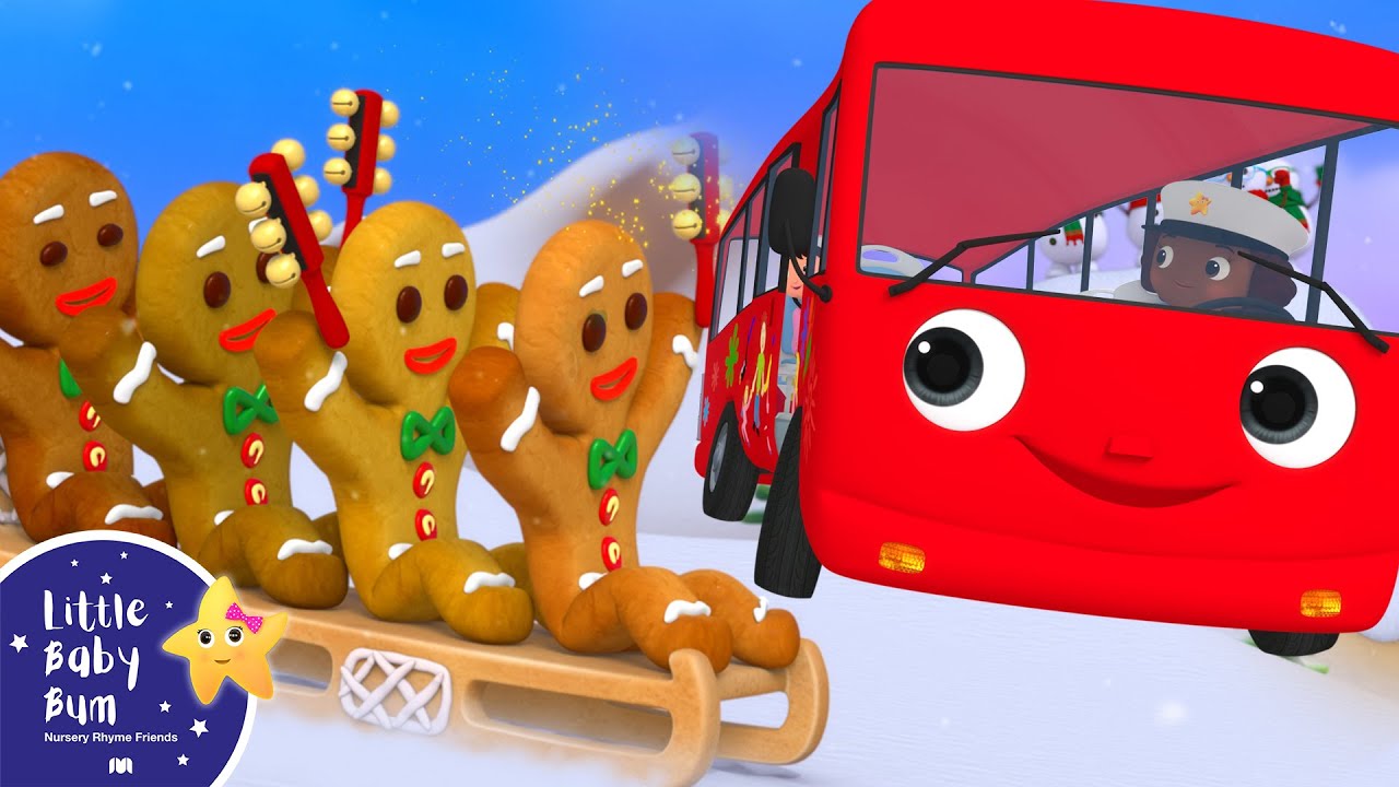 Wheels on the Christmas Bus! | Little Baby Bum - Nursery Rhymes for Kids | Baby Song 123