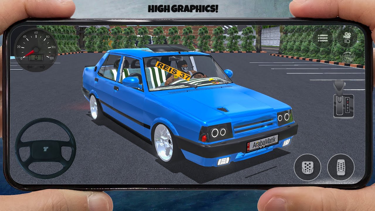 Modifiyeli Tofaş Şahin Araba S&uuml;r&uuml;ş Oyunu - Etiket Tofask - Doğan Şahin   Android GamePlay