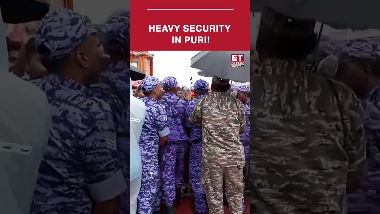 Puri Rath Yatra 2026: Heavy Security Deployed at Jagannath Temple! | Viral Video #shorts
