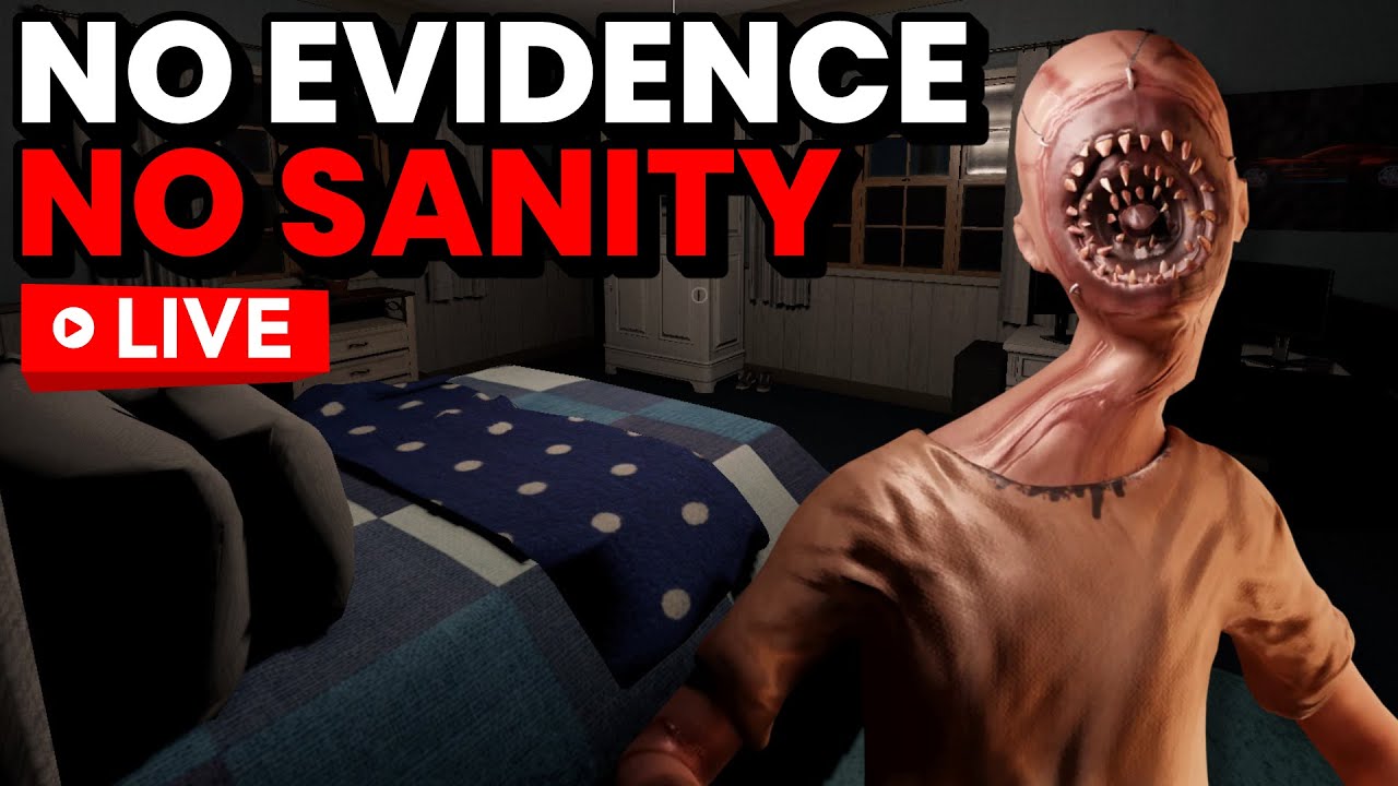 No Evidence? No Sanity? No Problem! [10.22x] 🧡 Phasmophobia LIVE!