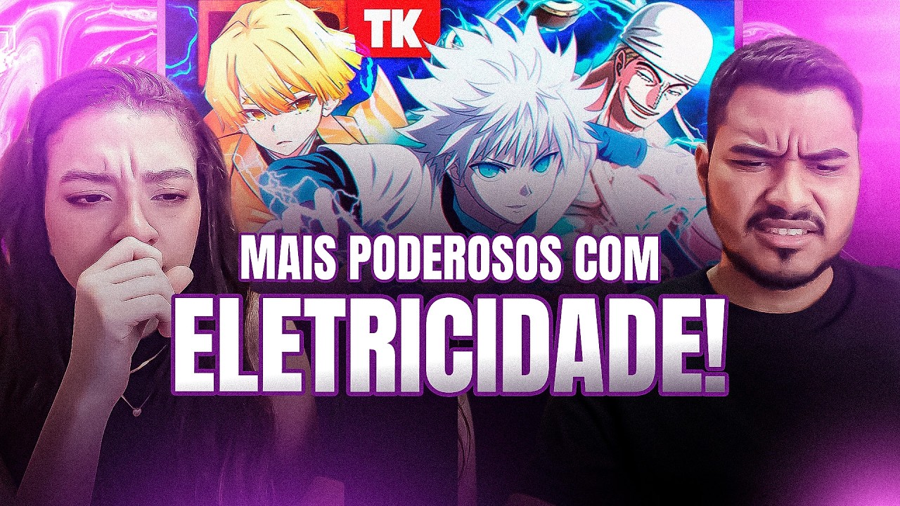 CASAL REAGE: Rap: Então Eletrifique (Zenitsu, Killua...) // Eletricidade Fatal // TK RAPS